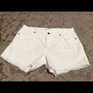 Carve Designs Oahu corduroy raw hem shorts, womens size 8